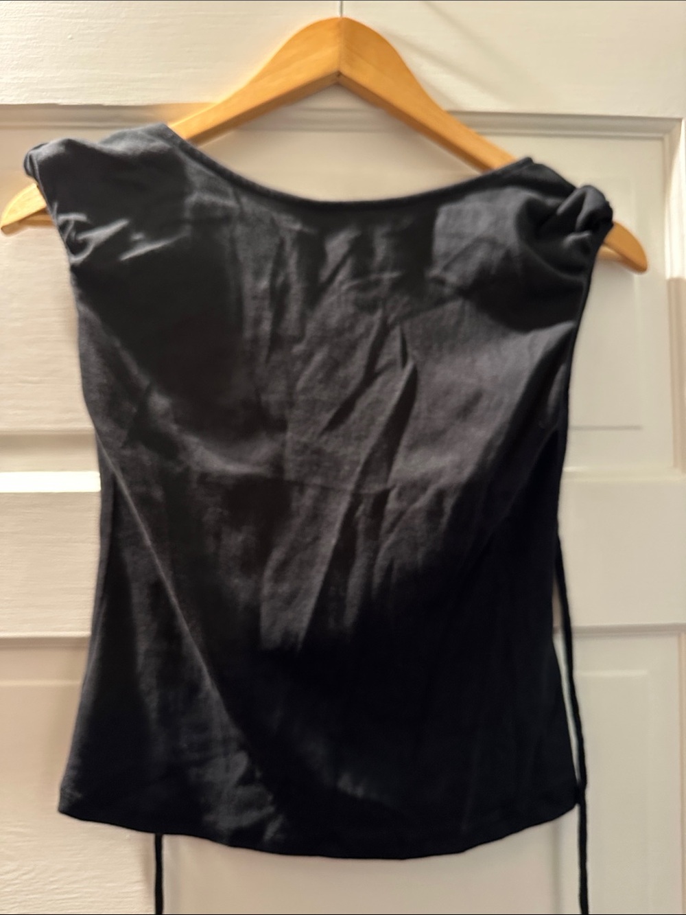 Black Sleeveless Women’s Top